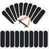 Haisalin 30Pcs Precut Foam Grip Tape for Fingerboards - One Step Installation (30)