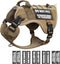 WINSEE Service Dog in Training Mesh Harness, Soft Air Mesh, Reflective Military Vest for Medium Dogs