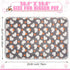 Chumia 18 Pcs Fleece Pet Blanket, Soft Warm Sleep Mat, Cute Puppy Supplies, 30 x 20 Inch Bed Blankets for Dog Cat