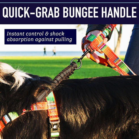 Leash Boss No Pull Dog Harness, Easy Walk for Small, Medium, Large Pets, Reflective with Rear and Front Clip