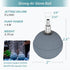 Pawfly Aquarium Air Stone Ball, 2 Inch Airstones for Fish Tank, Bucket Pond, and DWC Reservoir, 2 Pack