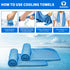 Towels(40"x12") Sukeen Cooling for Neck & Head, Soft Breathable Chilly Towel for Yoga, Golf, Gym, Camping, Running