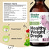 Healthy Weight Drops for Dogs, Weight Management Supplements with Irish Sea Moss & Fenugreek for Small, Medium, Large