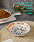 Nonslip Cat Bowls - Ceramic Whisker Friendly Shallow Cat Food Dish, 3PCS Anti Whisker Fatigue, Nonskid