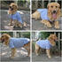 Lovelonglong 2019 Pet Clothing Dog Costumes Basic Blank T-Shirt for Medium Large Dogs, Gray XXXL