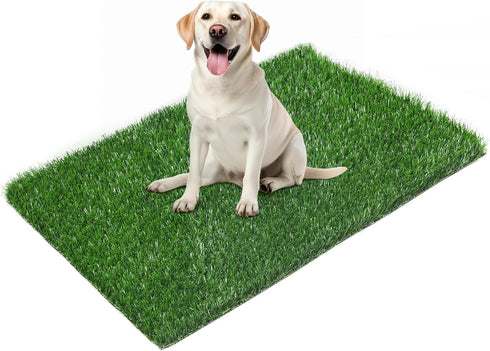LOOBANI 33.2in x 21in Replacement Artificial Grass Puppy Training Pads, Quickly Absorbency
