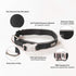 Dog Gone Smart Pet Products LED Safety Comet Collar, Adjustable Strong Nylon for Puppies, Large, Medium, Small