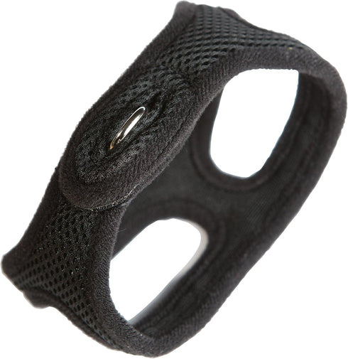 Velpro Black Mesh Pet Shoulder Harness Collar, 11"-12"
