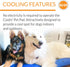 K&H Pet Products Outdoor Cooling Mat for Dogs or Cats, Travel Carriers Cooling Pad, Non-Toxic, Easy Carry, Blue XLarge