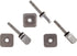SBS No Tool Stainless Steel Fin Screw for Longboard and SUP, Choose 2 or 3 Pack