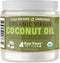 Raw Paws Virgin Organic Coconut Oil for Dogs & Cats - 4-oz Treatment for Itchy Skin, Hot Spot Lotion