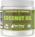 Raw Paws Virgin Organic Coconut Oil for Dogs & Cats - 4-oz Treatment for Itchy Skin, Hot Spot Lotion
