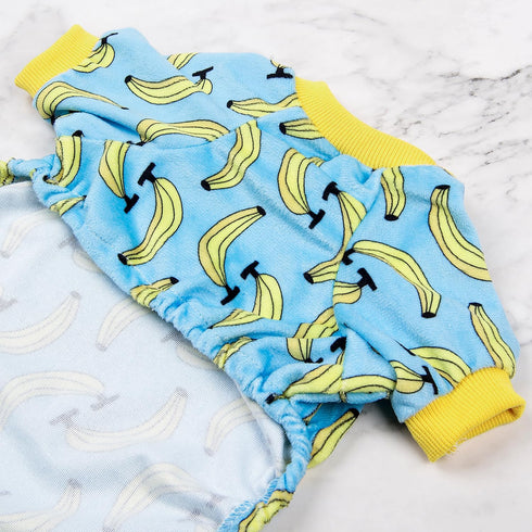 CuteBone Soft & Stretchy Dog Pajamas - Cozy Breathable Jumpsuit for Small Dogs - All-Season Easy-On Pullover Design P06S