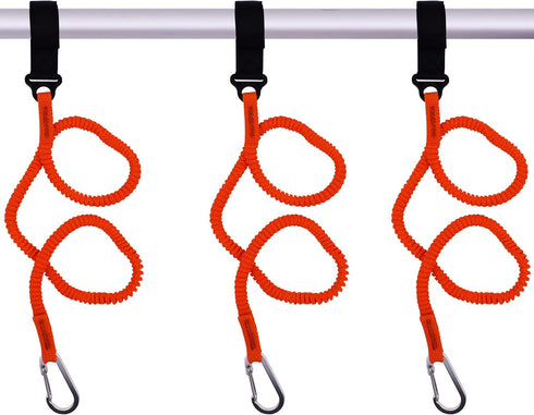 YYST Orange Paddle Leash Paddle Holder Tool Lanyard - No Paddle