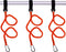 YYST Orange Paddle Leash Paddle Holder Tool Lanyard - No Paddle