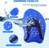 Swim Paddles Hand, Adjustable Straps Swim Paddles for Lap Swimming, Swimming Equipment for Women Men Children