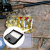 17.514.7cm BESPORTBLE Fishing Lures Travel Bag with Zipper, Portable Squid and Shrimp Baits Organizer, Waterproof