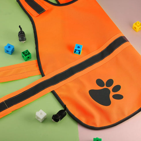 Geyoga 2 Pieces Dog Reflective Vest, Adjustable Safety Pet High Visibility Jacket for Outdoor Activities