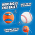 60-100 lbs 3-inch Pack 2 Chuckit! Ultra Ball Dog Toys - Size Large - for Dogs - Made from Durable Rubber - Super Bouncy