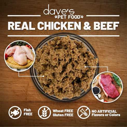 Dave's Pet Food Naturally Healthy Joint Formula Canned Dog Food, 13oz Cans, Case of 12, Made in The USA