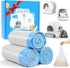 JYNSROU 60 Count Cat Litter Box Liners Bags, Extra-Thick Cat Waste Bags for