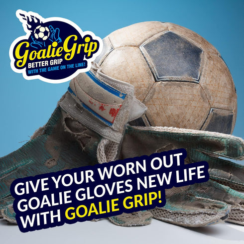 Goalie Grip Spray, Extra Grip for Soccer Goalie Gloves, Youth Soccer Accessories (2 oz)