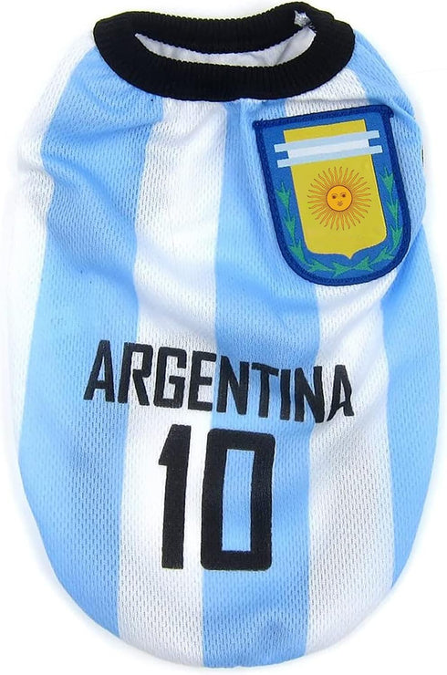 GabeFish Dog World Cup T Shirt Pets Football Jersey Sports Soccer National Team Vest Cat Summer Cool Clothes Apparel