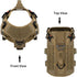 ICEFANG GN3 Tactical Dog Harness, XL (32"-40" Girth), Coyote Brown, 6X Buckle, No Pulling Front Clip