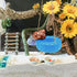 Hermit Crab Tire Swing Toy - Climbing Toy and Aquarium Decoration for Small to Medium Sized Hermit Crabs