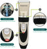 Dog Shaver Clippers Low Noise - Professional Pet Grooming Kit with Rechargeable Dog Trimmer, Comb Guides, Scissors,