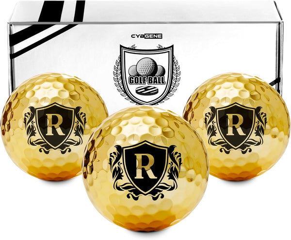 Golf Gifts for Men - Unique Personalized Colored Golf Balls, Cool Accessories for Golfers, Birthday and Christmas