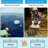 PLUSINNO Floating Fishing Net - Rubber Coated Landing Net for Easy Catch & Release - Compact & Foldable