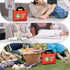 250 Pack,Scissors General Medi First Aid Kit, Piece Small First Aid Kit - Includes Emergency Foil Blanket, Instant Cold