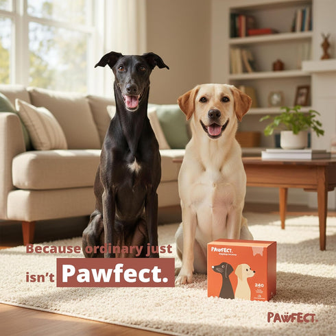 Pawfect (240 Counts) Dog Poop Bags Rolls Biodegradable Poop Bags, Compostable Dog Waste Bags, BPI Certified Pet Waste