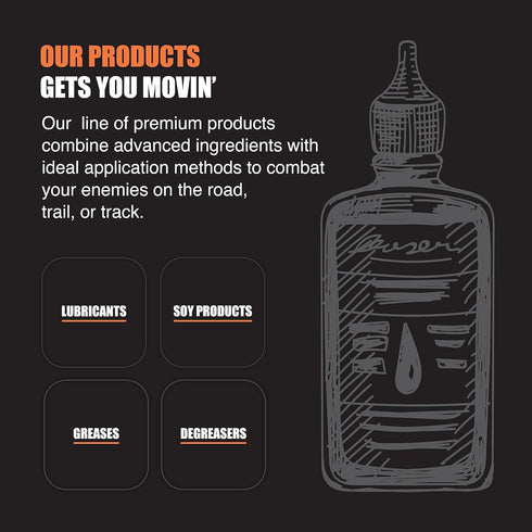 (2 Oz Tri Flow Dry Lube Drip Bottle)