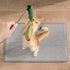 Conlun Cat Wand Toy - Interactive Teaser Wand with Plush Worm & Bell, Flexible Catcher Stick for Indoor Cats & Kitten
