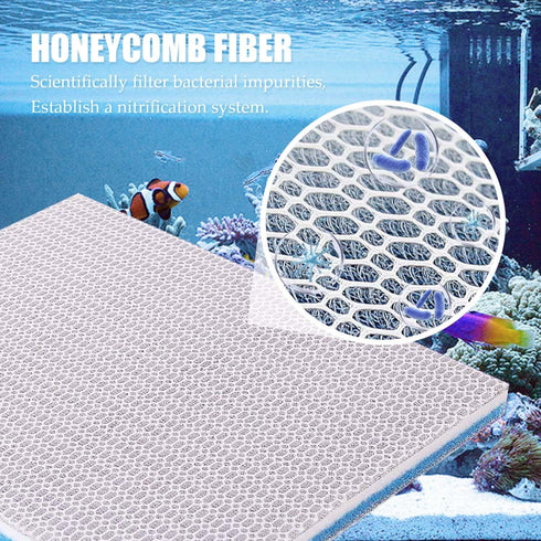 Upgraded 8-Layer Aquarium Filter Floss Rolls, 47" x 12" for Freshwater or Saltwater Aquariums