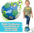 7 Inch 3+ Soccer Ball for Kids Years Old, Ships Deflated, Bluey Jr