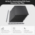 BalanceFrom 1/2' 24 24 1/2 48 12 Puzzle Exercise Mat Thick, EVA Interlocking Foam Floor Tiles for Home Gym, Mat