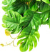 2Pack Woyrise Reptile Plants for Terrarium, Artificial Hanging Plants with Suction Cups, Amphibian Tank Habitat Decor