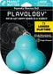 Playology Squeaky Bounce Ball for Large Dog Breeds - Peanut Butter Scented Rubber Chew Toy for Heavy Chewers
