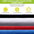 Waffle Pattern Golf Towel - Microfiber Golf Towel with Hooks Clips, Convenient Cleaning Accessories for Men and Women