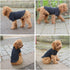 lovelonglong Basic Dog Polo Shirts Premium Cotton, Polo T-Shirts for Large Medium Small Dogs, Black XXL