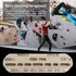 PUCHEN Climbing Board, Portable Rock Climbing Training Hangboard, Climbing Board for Doorway, Finger Grip Strengthener