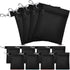 WILLBOND 12 Pcs Golf Tee Bag Holder - Golf Tee Pouch with Metal Lobster Claw Clip, Multicolor Portable Golf Accessories