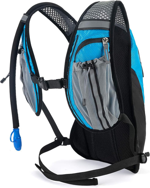 Gelindo Hydration Backpack, Running Water Backpack with 2L Hydration Bladder, Insulated Cycling Vest Packs