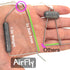 30ft Airfly Blue Crab Throw Line Kit - Cotton Hand Line with Heavy Sinker - Chicken Necking Drop Line for Pier, Dock