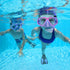 KUYOU Kids Snorkel Set, Anti-Fog Full Dry Top Snorkeling Package with Diving Mask and Snorkel Gear for Youth Boys Girls