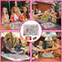 21+,2-8 Drinking Board Games for Adults Girls Night,Waterproof Leather Mat Drinking Games,Party Interactive Drinking