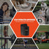 ProSSS Treadmill Cup Holder Water Bottle Holder with Two Adjustable Straps, Armrest Organizer Universal Crossbar Drink